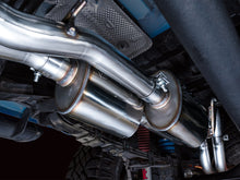 Cargar imagen en el visor de la galería, AWE 16-22 Toyota Tacoma 0FG Catback Exhaust w/ BashGuard - Dual Diamond Black Tips