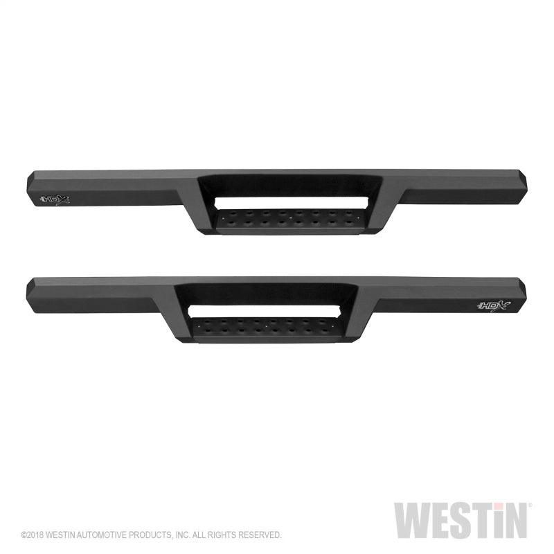 Westin HDX Drop Nerf Step Bars - Textured Black — Fits 18-24 Jeep Wrangler JL 2DR