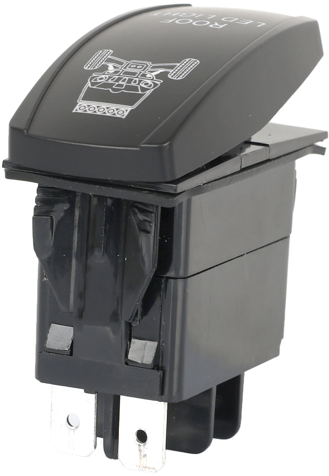 FLIP Rhino Roof LED Lighting Switch PRO Series Backlit (SC1-AMB-L38)