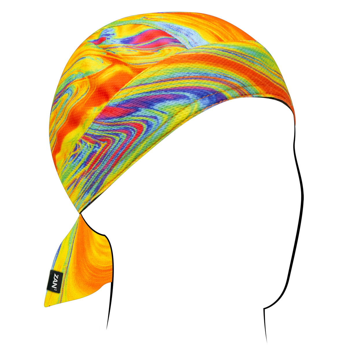ZAN Poly Micromesh Thrml Flydanna Skull (ZM595)