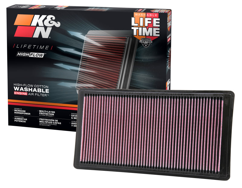 K&N Replacement Air Filter — Fits 06-10 Ford Explorer/Sport Trac, 06-10 Mercury Mountaineer