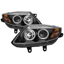 Cargar imagen en el visor de la galería, Faros delanteros de proyector Spyder BMW Z4 03-08, solo modelos Xenón/HID - Halo LED negro PRO-YD-BMWZ403-HID-BK