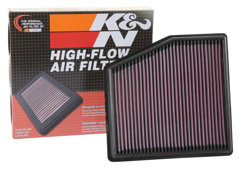 K&N 33-5061 Drop-In Air Filter — Fits 2017-2026 Chrysler Pacifica/Voyager V6 3.6L