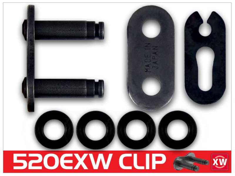RK Chain 520EXW CLIP 112 Links Drive Chain