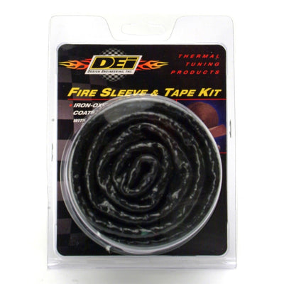 DEI Fire Sleeve and Tape Kit 1in I.D. x 3ft — Universal Thermal Protection