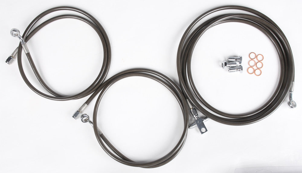 Streamline Brakeline Rear SMOKE+4 CAN-AM (X3XRS-R-4-SMOKE)
