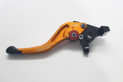 CRG RC2 Brake Lever Short Gold — Fits 2004-2016 Yamaha YZF-R1 R6