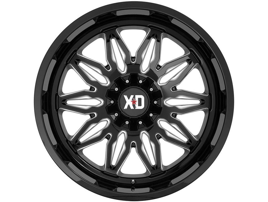 XDXD859 22X10 6X135/5.5 G-BLK MILL -18MM