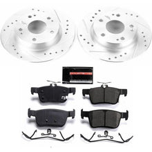 Cargar imagen en el visor de la galería, Kit de freno trasero Power Stop Z23 Evolution Sport para Honda Civic 16-19