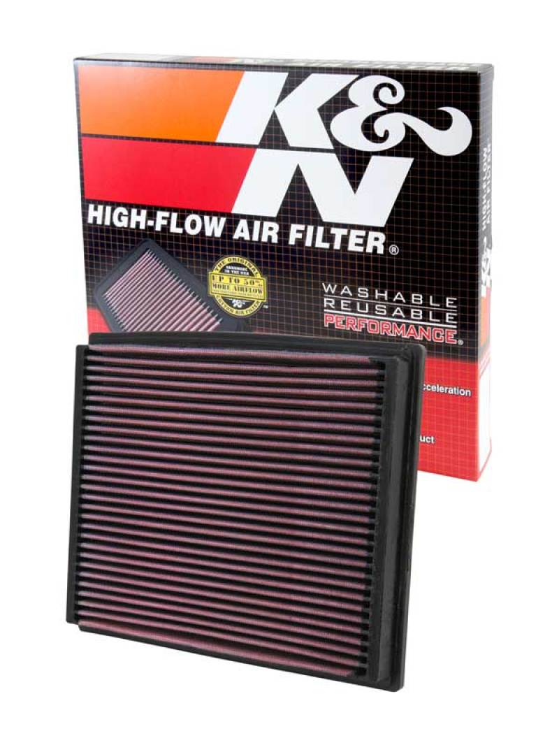 K&N High-Flow Air Filter — Fits 1996-2001 Audi A4/A6, 1996-2000 VW Passat