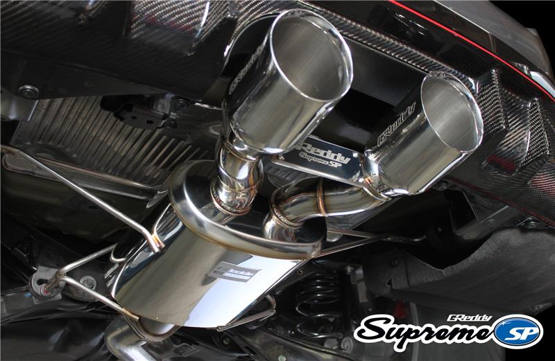 GReddy Supreme SP Cat-Back Exhaust — Fits 2017+ Honda Civic Type-R