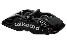 Cargar imagen en el visor de la galería, Wilwood Caliper - FSLI4 - Black 1.62in Piston 0.81in Rotor