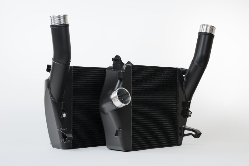 Sistema de intercooler de alto rendimiento CSF ​​2019+ Lamborghini Urus / 2020+ Audi RS Q8 / SQ8 / SQ7 - Negro