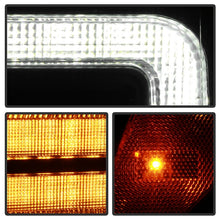 Cargar imagen en el visor de la galería, Spyder Signature 20-22 Ford F250/F350 (Halogen) Proj. Headlights - Black (PRO-YD-FS20HALSI-SEQ-BK)