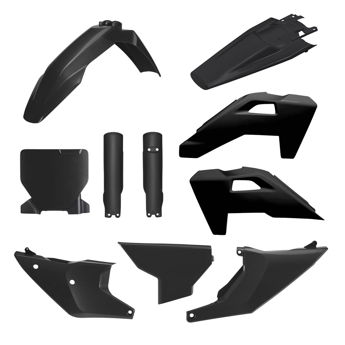 Polisport Full Plastic KIT Black (91644)