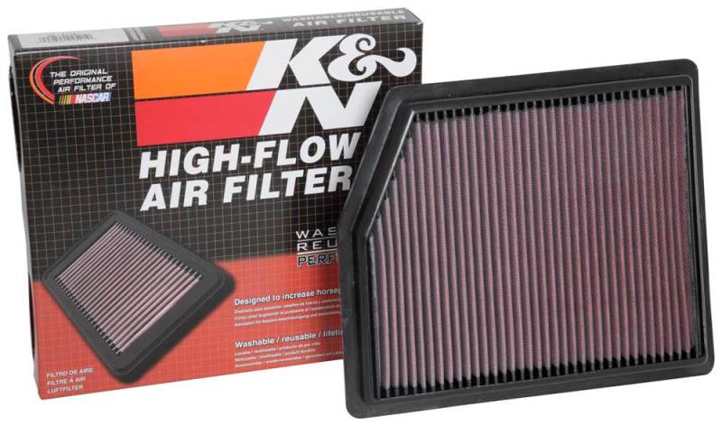 K&N 33-2713 Replacement Air Filter — Fits Acura NSX V6-3.0L 1991-2005