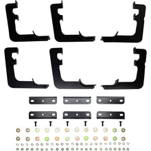 Cargar imagen en el visor de la galería, Westin 19 Ram 1500 Quad/Crew Cab (Ex. Classic) Premier Oval Nerf Step Bar Mount Kit - Black