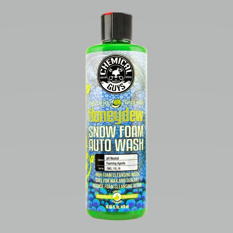 Champú limpiador para lavado de autos Honeydew Snow Foam de Chemical Guys, 16 oz