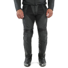 Cargar imagen en el visor de la galería, Dainese Pony 3 Leather Pants Perforated Matte Black Size - 44