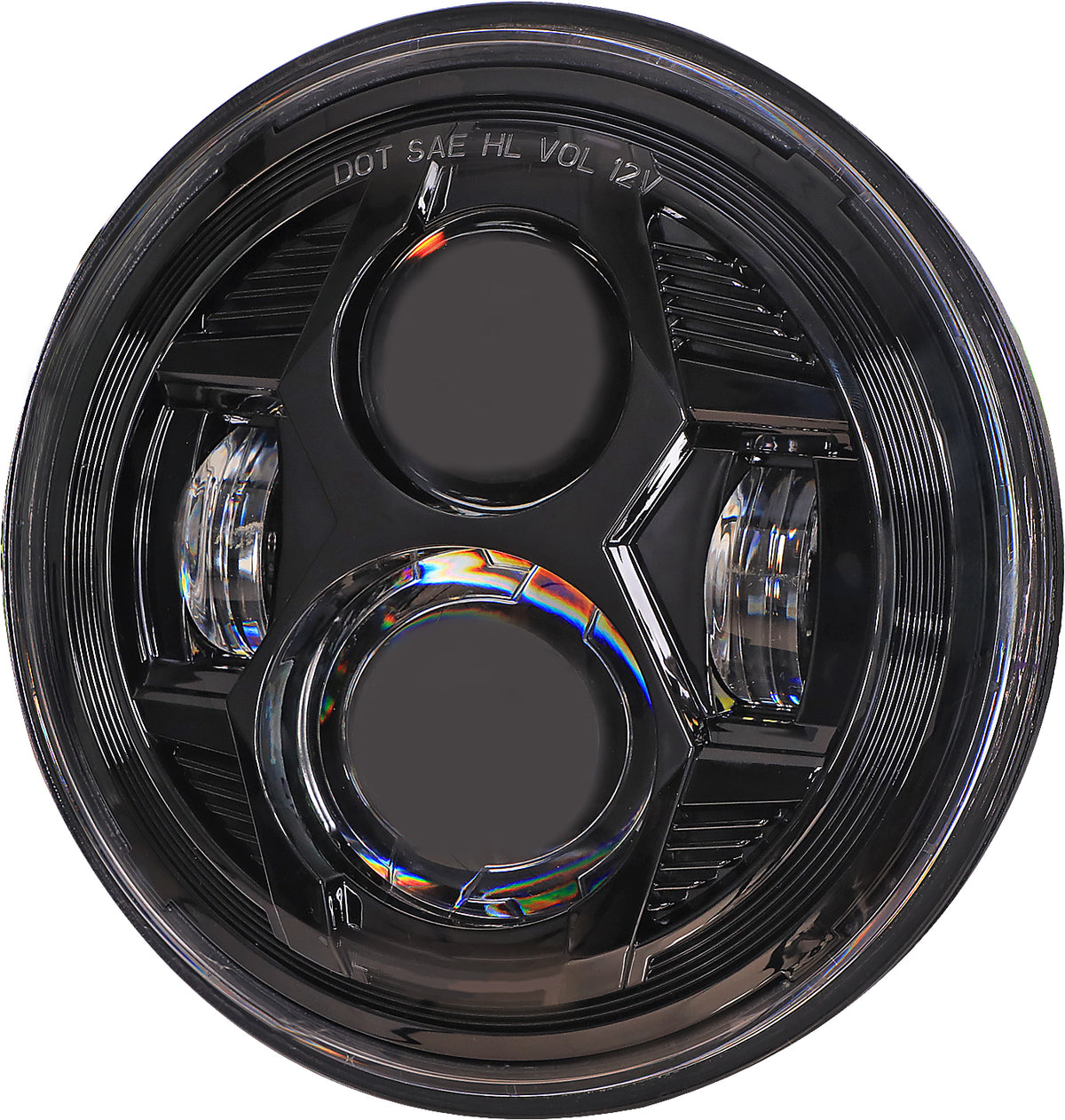 Pathfinder 5 3/4" LED Headlight Black (HDP5B)
