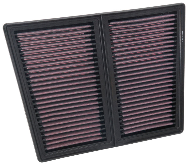 K&N 33-5085 Replacement Air Filter — Fits 2017-2024 Alfa Romeo Giulia Quadrifoglio, 2018-2024 Stelvio Quadrifoglio