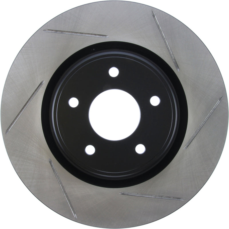 StopTech Power Slot Slotted Front Left Rotor — Fits 2013-2017 Nissan Pathfinder