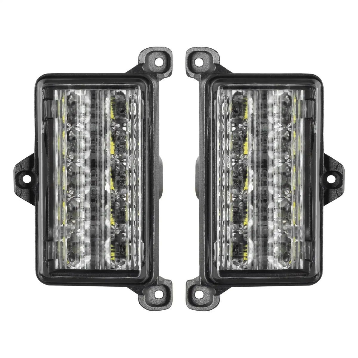 Oracle Jeep Wrangler JK Dual Function  Reverse LED Modules Flush Tail Light - Amber/White