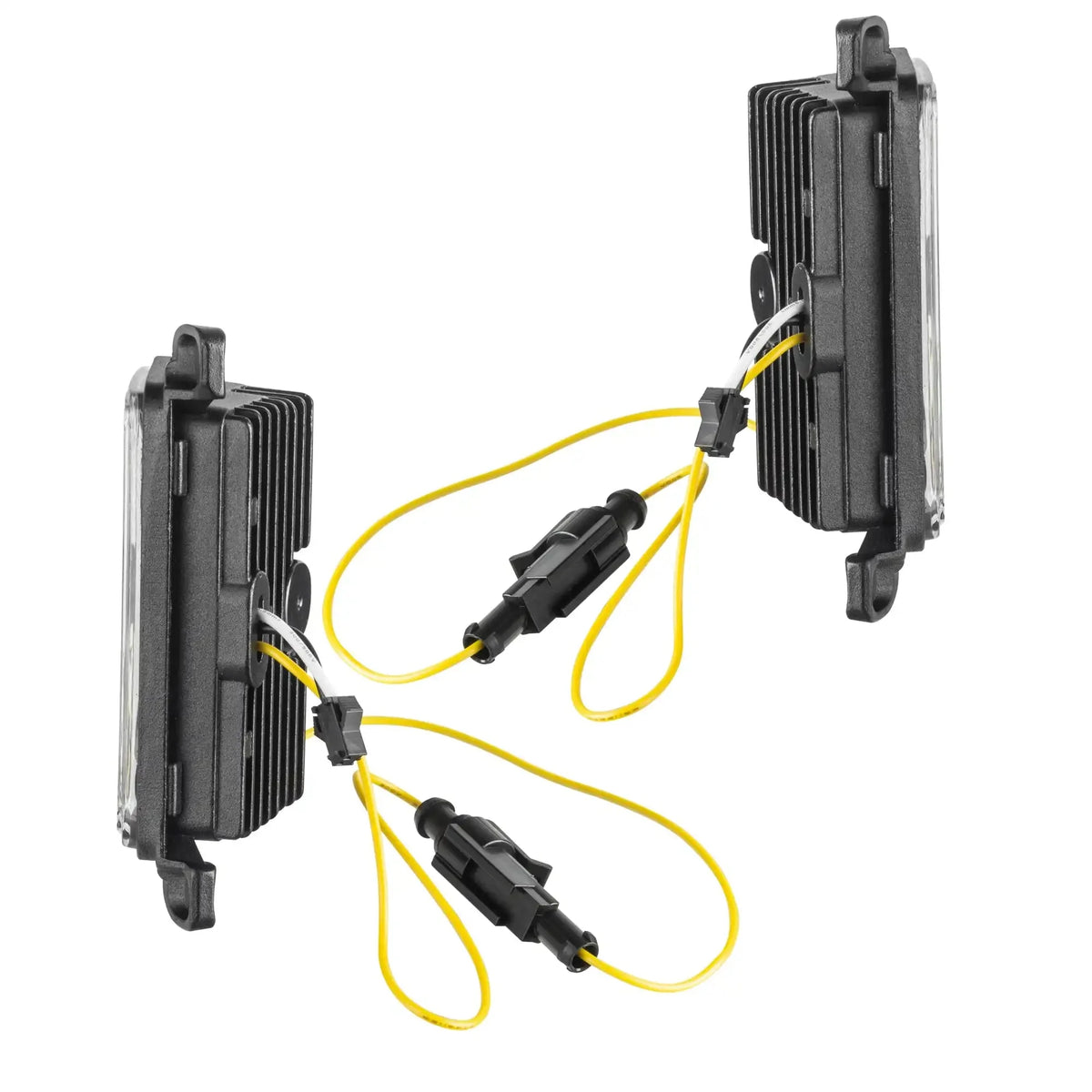 Oracle Jeep Wrangler JK Dual Function  Reverse LED Modules Flush Tail Light - Amber/White