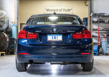 Cargar imagen en el visor de la galería, AWE Tuning 13-18 BMW 320i (F30) Touring Edition Exhaust w/ Perfomance Mid Pipe - Diamond Black Tips