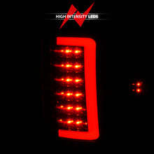 Cargar imagen en el visor de la galería, ANZO 2007-2013 GMC Sierra LED Tail Lights w/ Light Bar Black Housing Smoke Lens