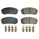 Power Stop 20-21 Hyundai Sonata Front Z17 Evo Ceramic Brake Pads w/Hardware