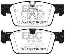 Cargar imagen en el visor de la galería, EBC 2017+ Volvo S90 2.0L Turbo Greenstuff Front Brake Pads