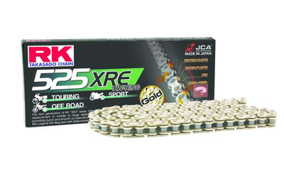 RK Chain GB525XRE-114L XW-Ring Gold Drive Chain - 114 Links