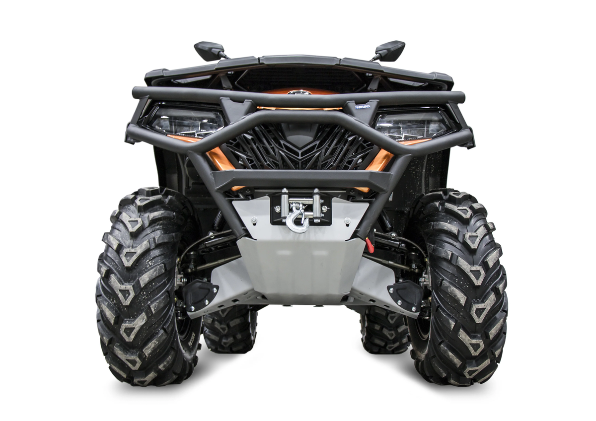 Rival Powersports USA Alloy Central Skid Plate CFM (2444.8124.1)