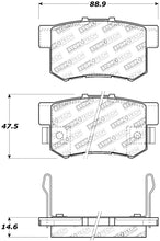 Cargar imagen en el visor de la galería, StopTech Performance 08-10 Honda Accord EX/EX-L Coupe / 08-10 LX/LX-P/LX+ Sedan Rear Brake Pads