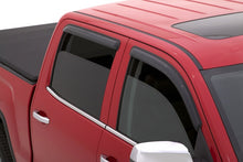 Cargar imagen en el visor de la galería, AVS 15-18 Chevy Silverado 2500 Crew Cab Ventvisor Outside Mount Window Deflectors 4pc - Smoke