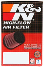 Load image into Gallery viewer, K&amp;N Filter Universal Rubber Filter 3 1/2 inch Flange 4 5/8 inch Base 3 1/2 inch Top 4 1/2 inch Heigh