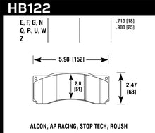 Cargar imagen en el visor de la galería, Hawk Stoptech ST-60 Caliper HP+ Street Brake Pads