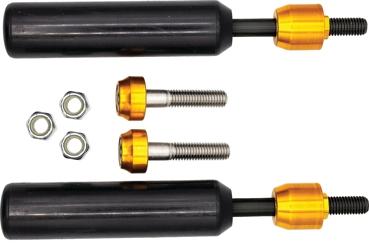 Santoro Fabworx Shock Mount Sliders Gold Dyna 09-17 (SF50003)