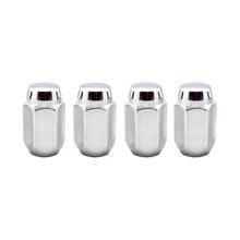 Cargar imagen en el visor de la galería, McGard Hex Lug Nut (Cone Seat) M12X1.5 / 13/16 Hex / 1.5in. Length (4-Pack) - Chrome