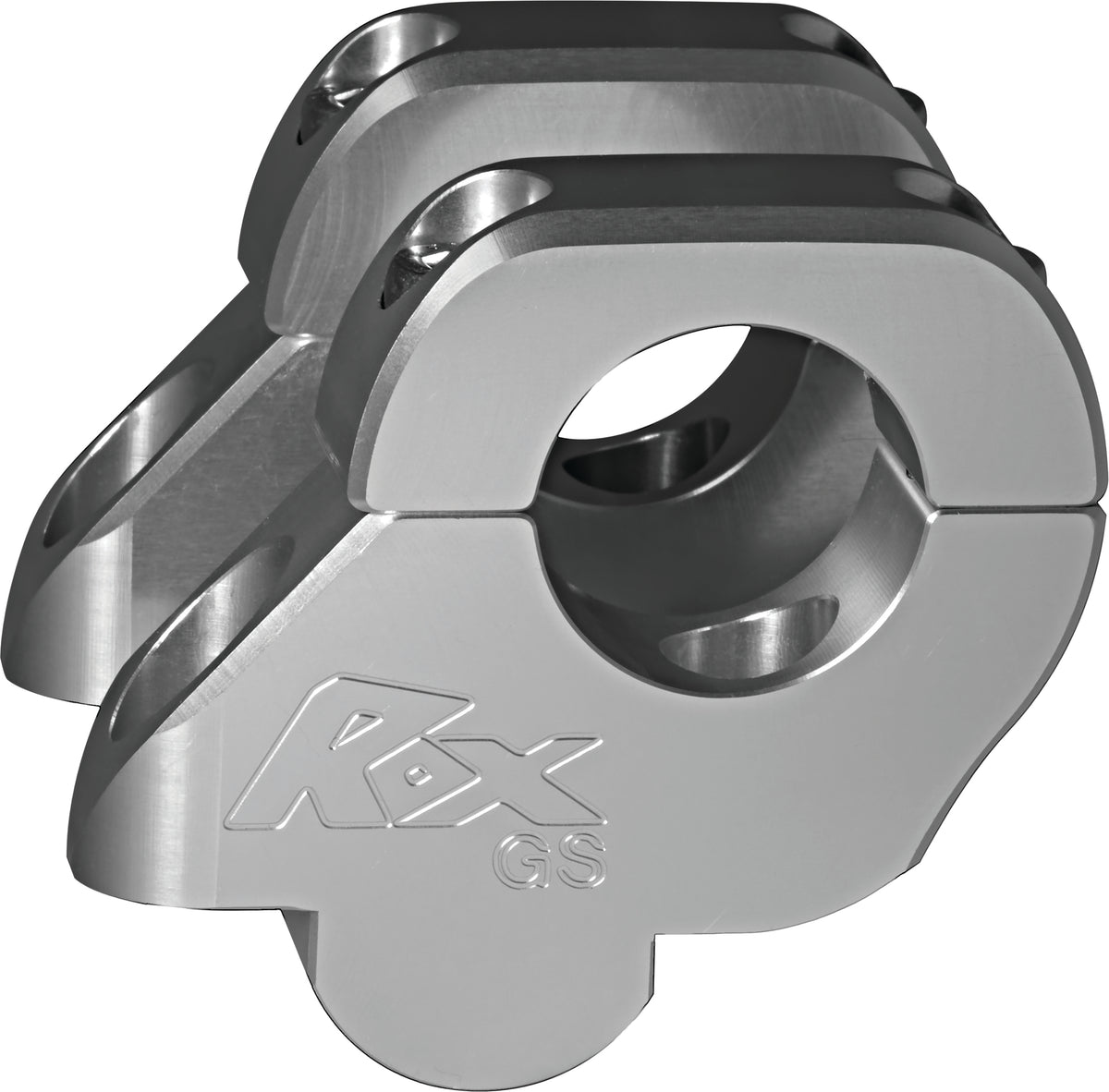 ROX Barback Riser 1 1/2" Silver BMW (3R-B15R-15A)