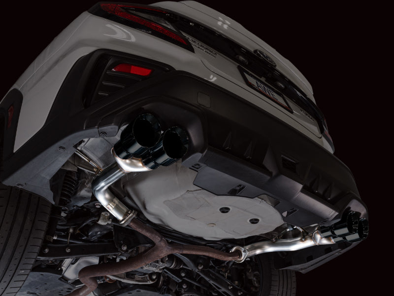 AWE Tuning 22-25 Subaru VB WRX Track Edition Axleback Exhaust - Diamond Black Tips