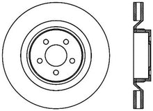 Cargar imagen en el visor de la galería, StopTech SportStop 06-09 Chrysler SRT-8 Front Right Drilled &amp; Slotted Rotor