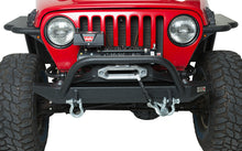 Cargar imagen en el visor de la galería, Fishbone Offroad 97-06 Jeep Wrangler TJ Rubicon Front Bumper W/Winch Guard - Blk Textured Powdercoat