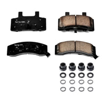 Cargar imagen en el visor de la galería, Power Stop 94-99 Chevrolet C1500 Suburban Front Z17 Evolution Ceramic Brake Pads w/Hardware