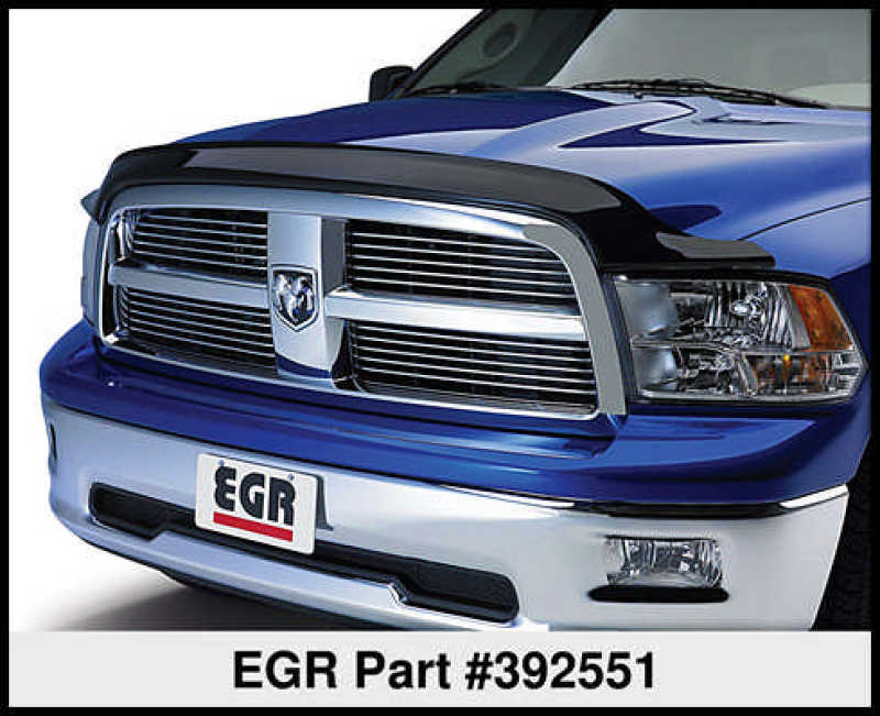 EGR 06+ Dodge F/S Pickup Aerowrap Hood Shield (392551)