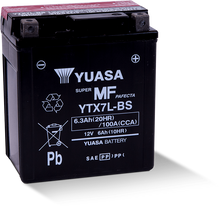 Cargar imagen en el visor de la galería, Yuasa YTX7L-BS Maintenance Free AGM 12 Volt Battery (Bottle Supplied)