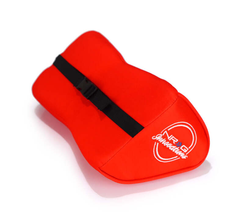 NRG Memory Foam Neck Pillow — Black (Universal Fit)