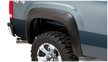 Cargar imagen en el visor de la galería, Bushwacker 07-13 GMC Sierra 1500 Fleetside Extend-A-Fender Style Flares 2pc 78.7/97.6in Bed - Black