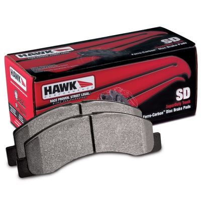 Hawk Super Duty Street Rear Brake Pads — Fits 2019-2020 Chevrolet Silverado/GMC Sierra 1500